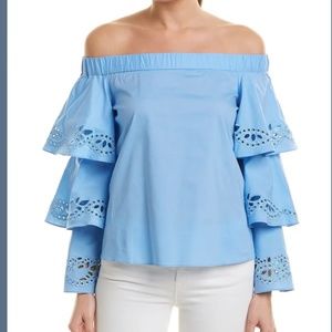 Catherine Malandrino off the shoulder top